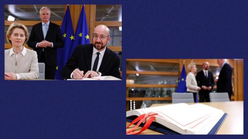 Brexit: withdrawal agreement signed by the EU