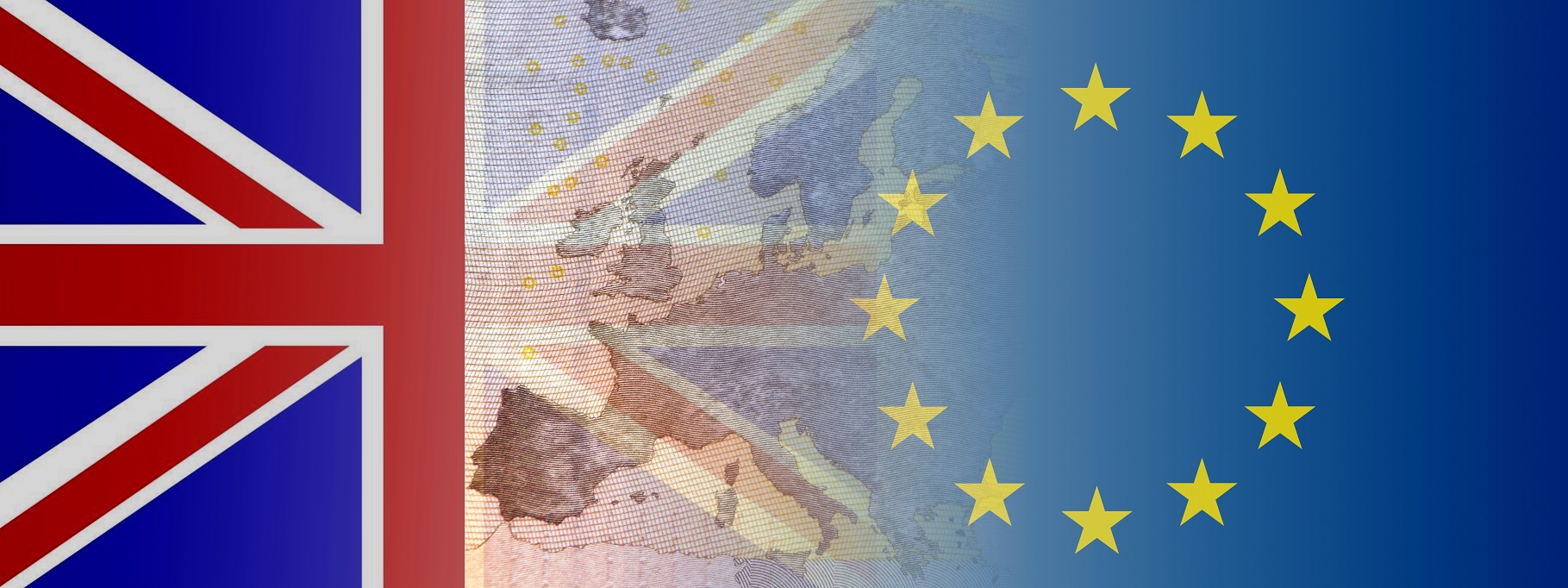 UK and EU flags